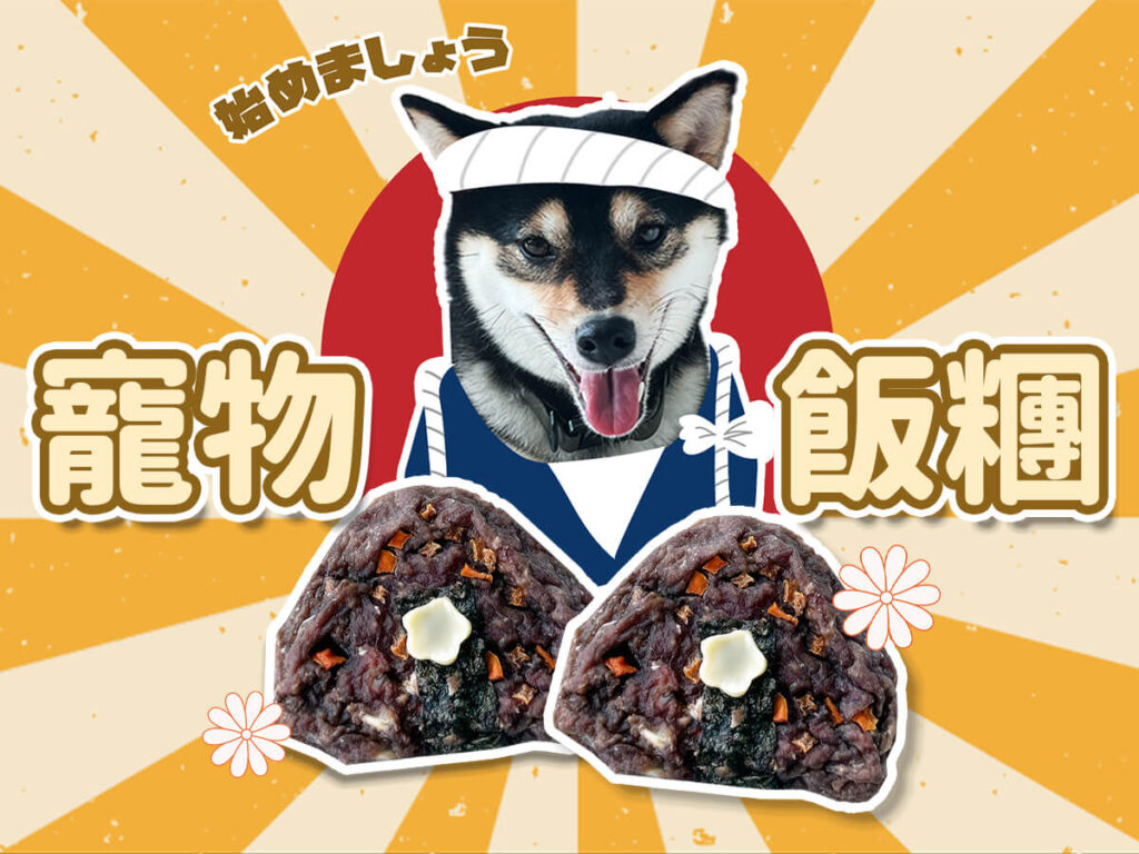 【毛孩教煮】寵物飯團🍙