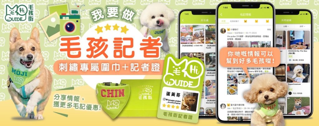 「我要做毛孩記者！」🐶📸🐱加入「毛記」專享好處數不盡🎁