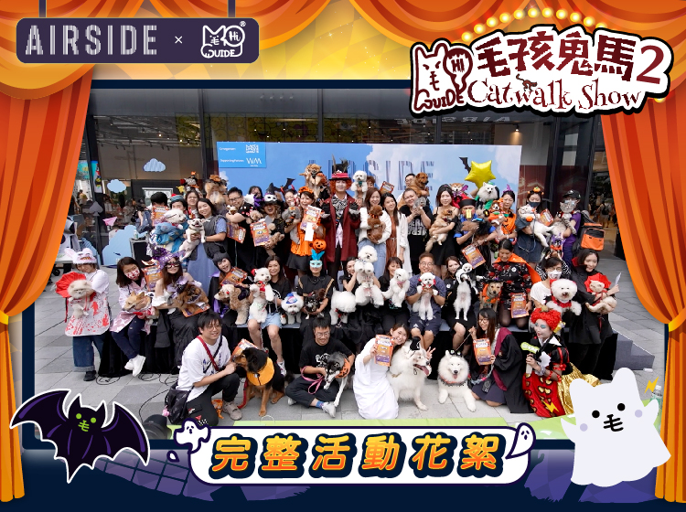 AIRSIDE X 毛孩街 Halloween[🧚‍♀🟥魔幻派對⬛ 🧟‍♀️]《👻第二屆毛孩鬼馬Catwalk Show🧛‍♂️ 》