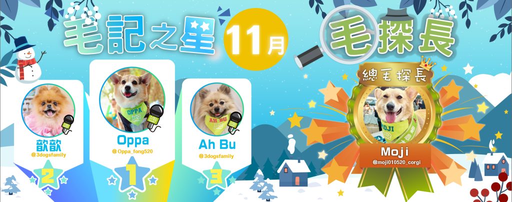 11月毛記之星+毛探長