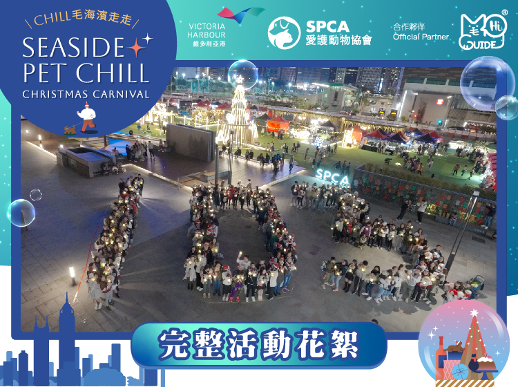 愛護動物協會(SPCA) X 毛孩街【🎄Chill「毛」海濱走走 寵物友善聖誕嘉年華🎄】花絮