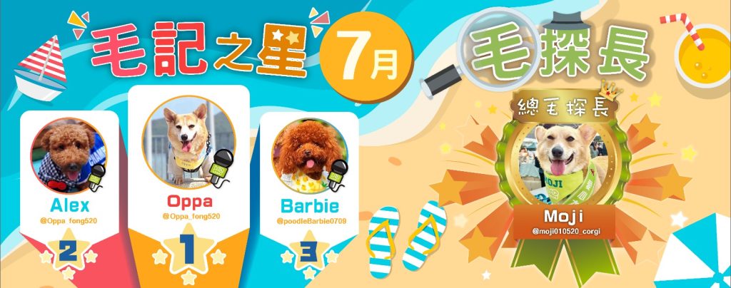 🌟7月毛記之星🌟